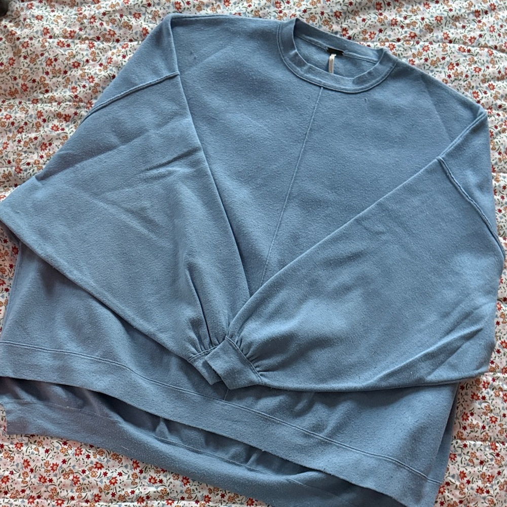 Free People Periwinkle Sweatshirt